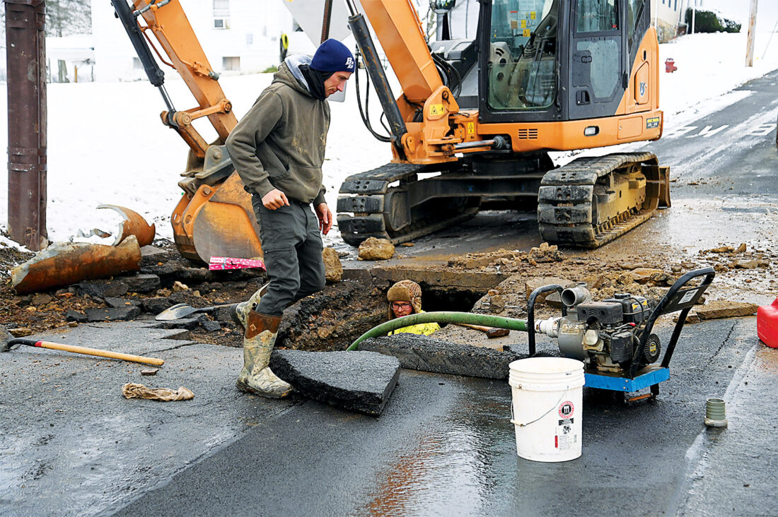 Water main break News, Sports, Jobs Altoona Mirror